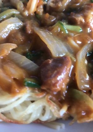 カレーあんかけ風揚げ焼きそば-レシピのメイン写真
