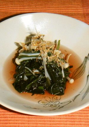 金時草の煮浸し-レシピのメイン写真