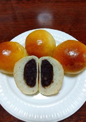 あんぱん(さっぱりした生地です。)-レシピのメイン写真