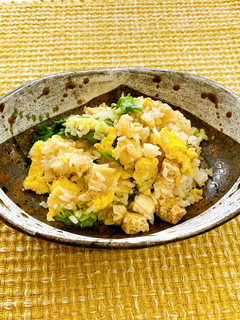 油あげのレタスチャーハン-レシピのメイン写真