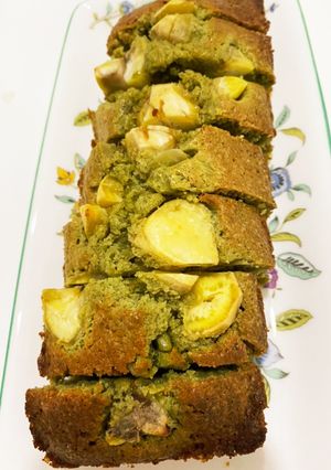 抹茶と栗のパウンドケーキ-レシピのメイン写真