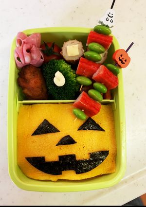 ハロウィン弁当-レシピのメイン写真