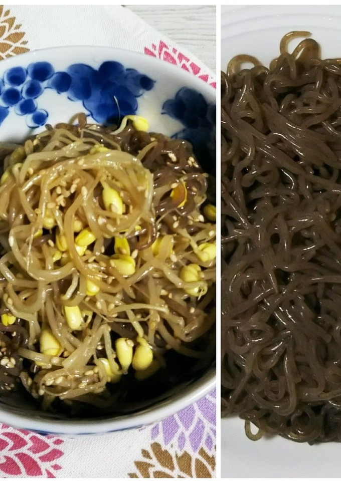 糸蒟蒻の灰汁抜き(二通り)&水分飛ばし-レシピのメイン写真