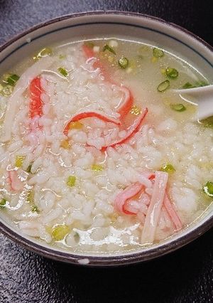 電子レンジで楽チン♪お手軽中華粥-レシピのメイン写真