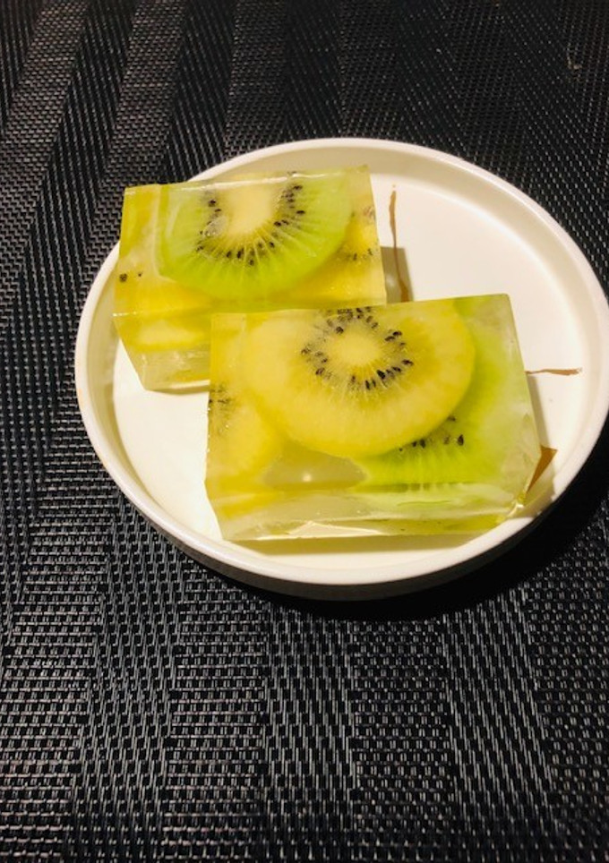 キウイの錦玉羹-レシピのメイン写真