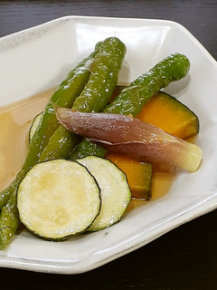 伏見とうがらしと夏野菜の揚げ漬け-レシピのメイン写真