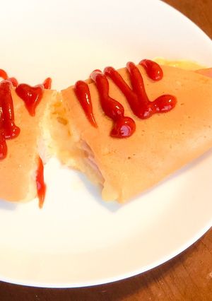 超簡単！ブリトー風チーズとろ〜りドッグ-レシピのメイン写真