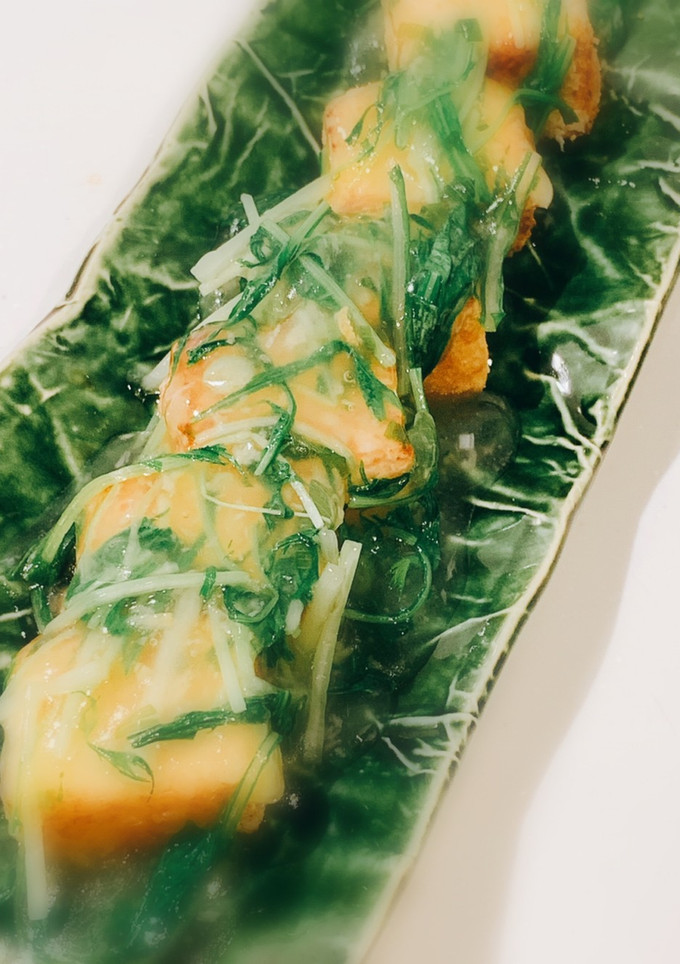 厚揚げの水菜あんかけ-レシピのメイン写真