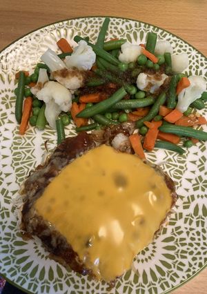 ひき肉とキャベツの簡単オーブンハンバーグ-レシピのメイン写真