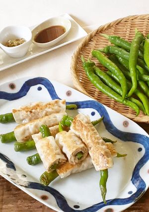 【野菜ソムリエ】伏見とうがらしの棒餃子-レシピのメイン写真