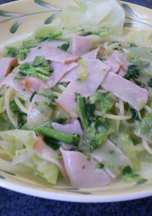 スープの素を使ってお手軽パスタ-レシピのメイン写真
