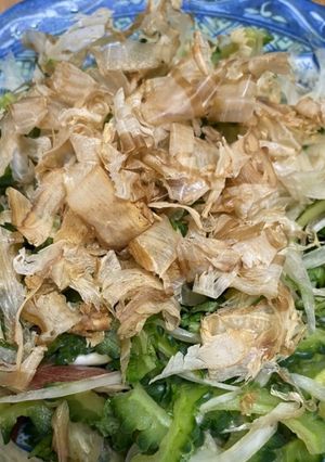 苦さが癖になる♩ゴーヤサラダ麺つゆ仕立て-レシピのメイン写真