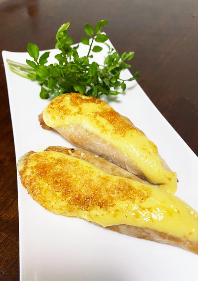 にんにく香る♡ささみのマヨチーズ焼き-レシピのメイン写真