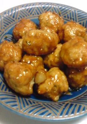 照り照り肉団子-レシピのメイン写真