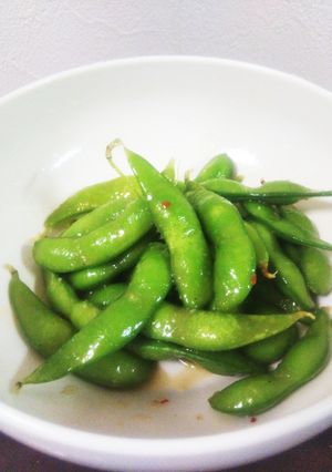 指まで美味しい枝豆-レシピのメイン写真