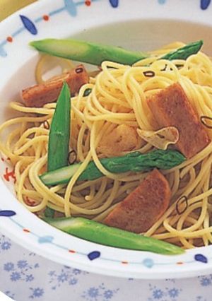 わしたポークとアスパラのパスタ-レシピのメイン写真
