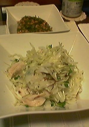 鶏ささみとキャベツのサラダ-レシピのメイン写真
