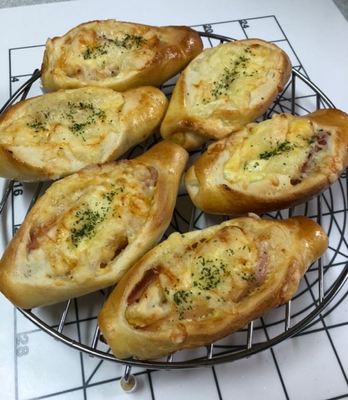 明太マヨでベーコンチーズパン-レシピのメイン写真