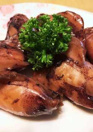豆イカでひと口イカ飯-レシピのメイン写真