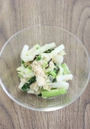 白菜の昆布マヨ和え-レシピのメイン写真