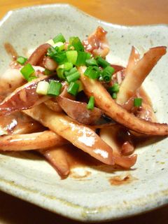 ☆イカのにんにく味噌バター炒め-レシピのメイン写真