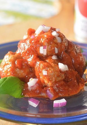 肉団子のメキシコ風トマトジュース煮込み♪-レシピのメイン写真