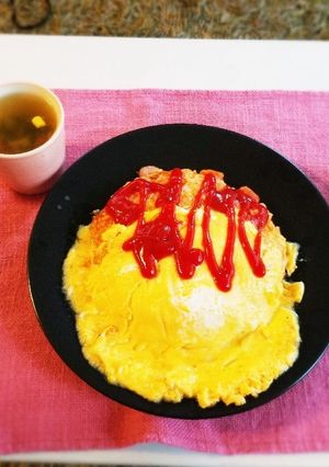 基本のオムライス-レシピのメイン写真