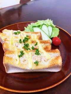 香ばしく♡ツナマヨトースト-レシピのメイン写真