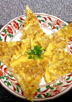 意外ダイエット仲間干し大根でふわ焼き卵-レシピのメイン写真