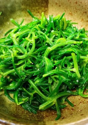 おかひじきの昆布茶ドレッシング和え-レシピのメイン写真