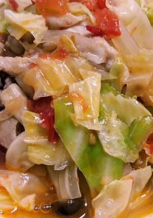 即席麺で簡単！トマトラーメン-レシピのメイン写真