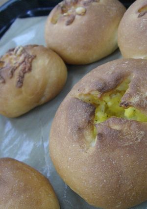 エッグポテトサラダパン★-レシピのメイン写真