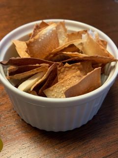 簡単!ワンタンの皮でクラッカー-レシピのメイン写真