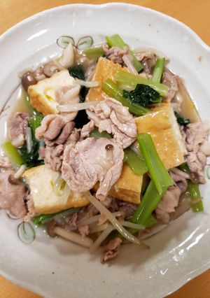 厚揚げ豆腐と野菜の五目煮-レシピのメイン写真
