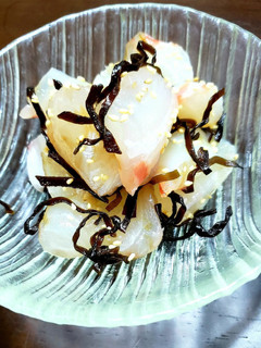 簡単!鯛の昆布じめ風☆-レシピのメイン写真