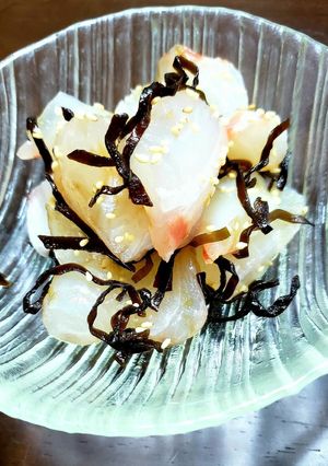 簡単！鯛の昆布じめ風☆-レシピのメイン写真
