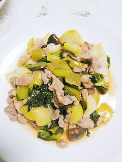 青梗菜の豆板醤炒め-レシピのメイン写真