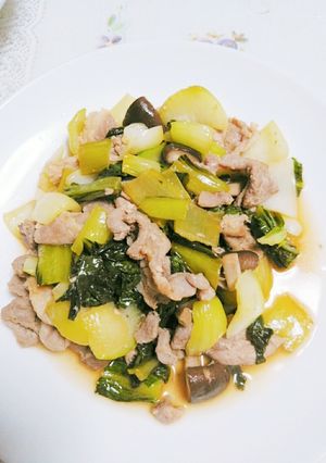 青梗菜の豆板醤炒め-レシピのメイン写真