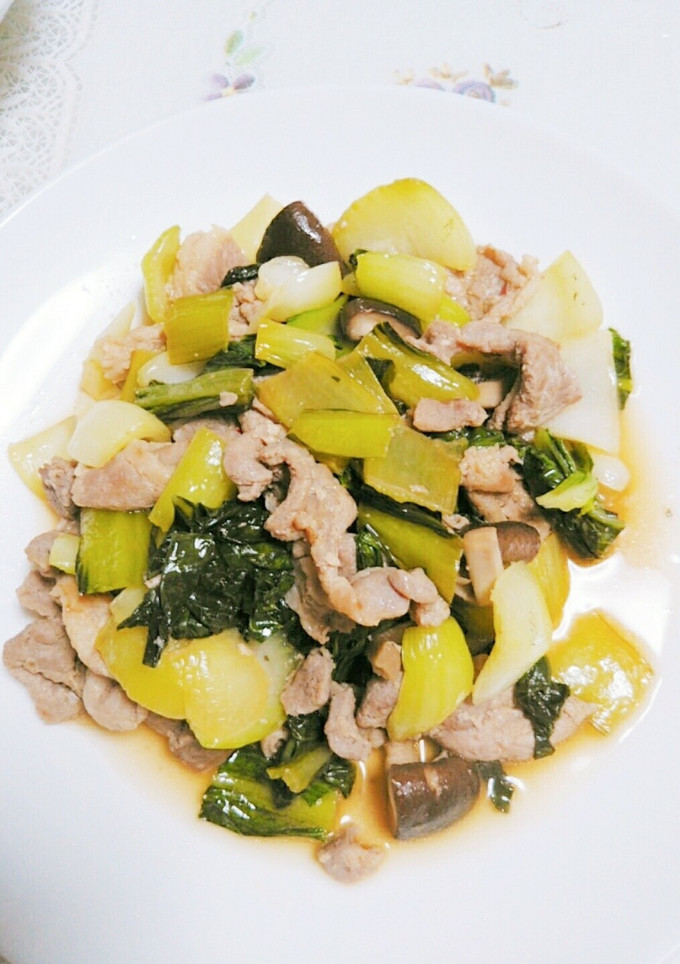 青梗菜の豆板醤炒め-レシピのメイン写真