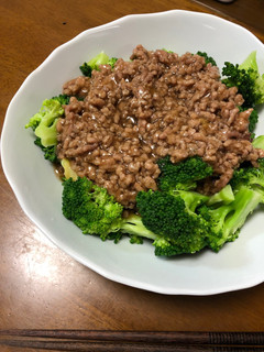 ブロッコリーのひき肉あんかけ-レシピのメイン写真
