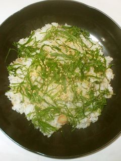 茗荷ちらし寿司♪簡単炊き込みご飯-レシピのメイン写真
