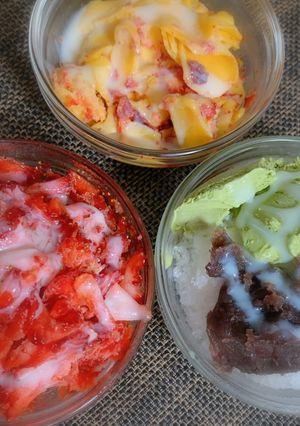 フルーツかき氷-レシピのメイン写真