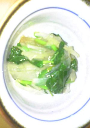 明日葉と冬瓜の酢の物-レシピのメイン写真