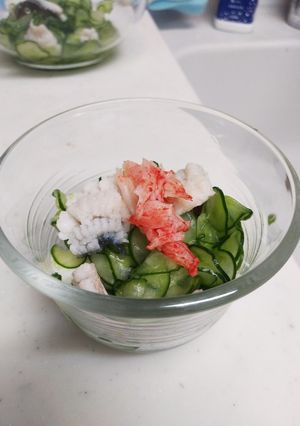 鱧ときゅうりの酢の物-レシピのメイン写真