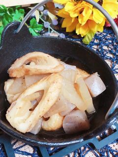 茅乃舎さんde竹輪と大根と蒟蒻の炊いたん-レシピのメイン写真
