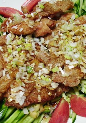 バーミヤン風。若鶏の甘酢しょうゆ-レシピのメイン写真