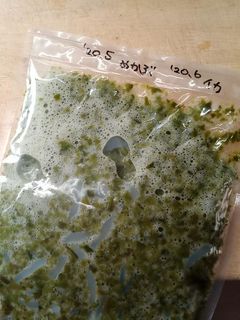 冷凍してたメカブをグレードアップして冷凍-レシピのメイン写真
