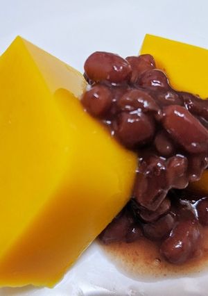豆乳入りかぼちゃの水ようかん-レシピのメイン写真
