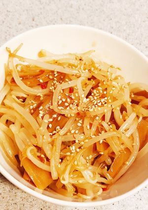 旨辛！！やみつきモヤシ-レシピのメイン写真