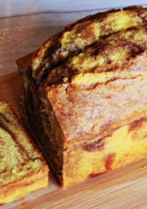超簡単♪マーブルパウンドケーキの作り方-レシピのメイン写真